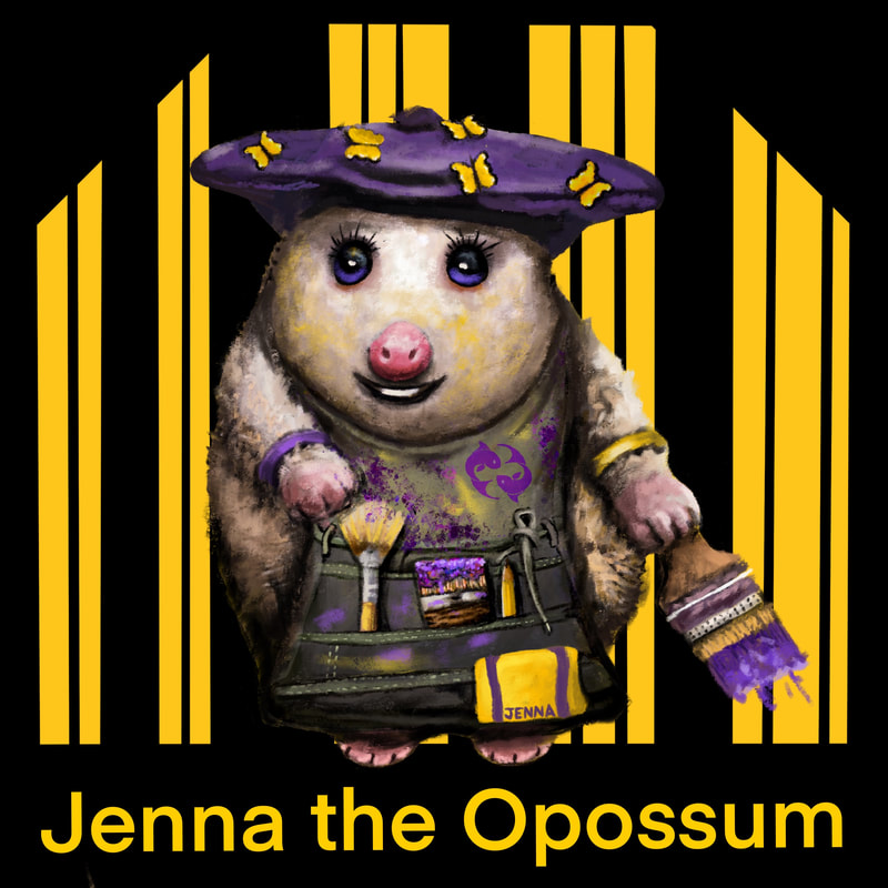 Jenna the Opossum